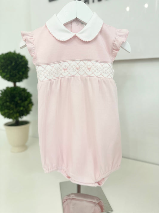 Hand Smocked Bow Bubble