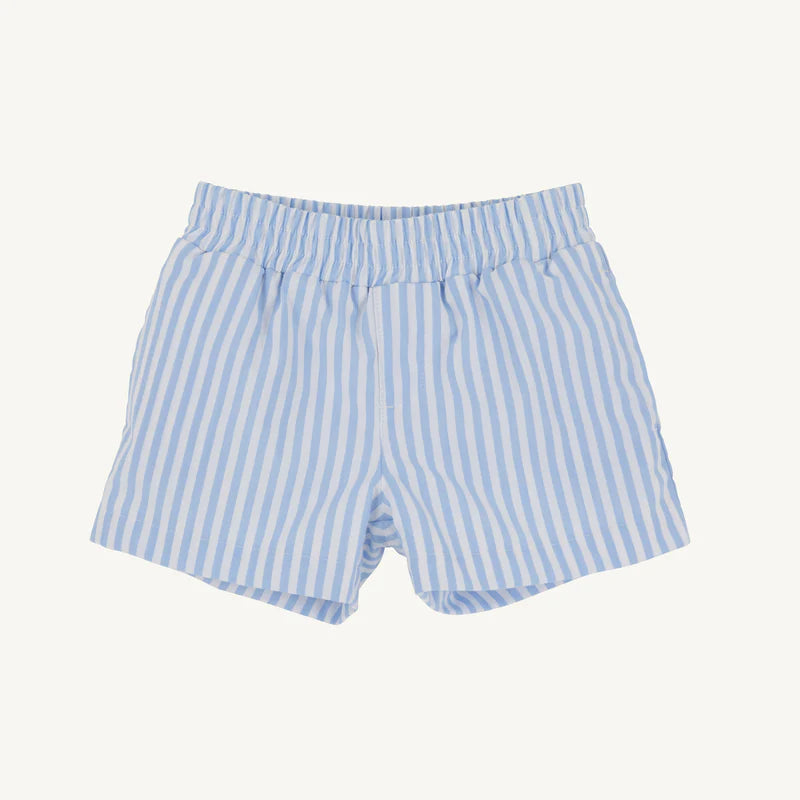 Sheffield Shorts - Beale Street Blue Stripe/Grace Bay Green