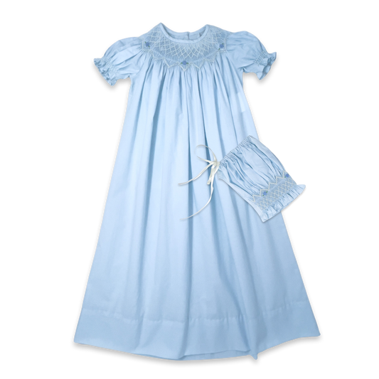 Rosebud Daygown Set - Blue