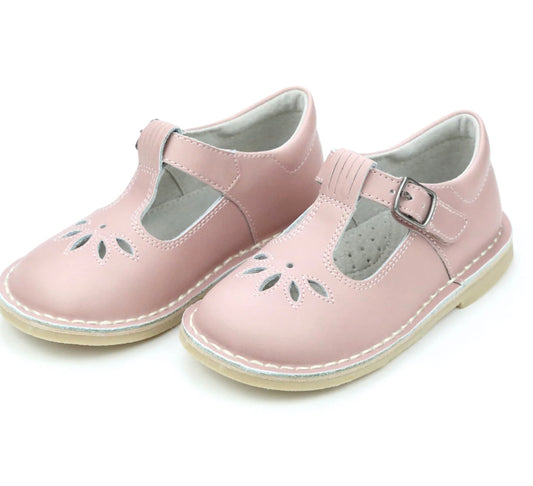 Sienna Vintage Inspired Appleseed Mary Jane - Dusty Pink