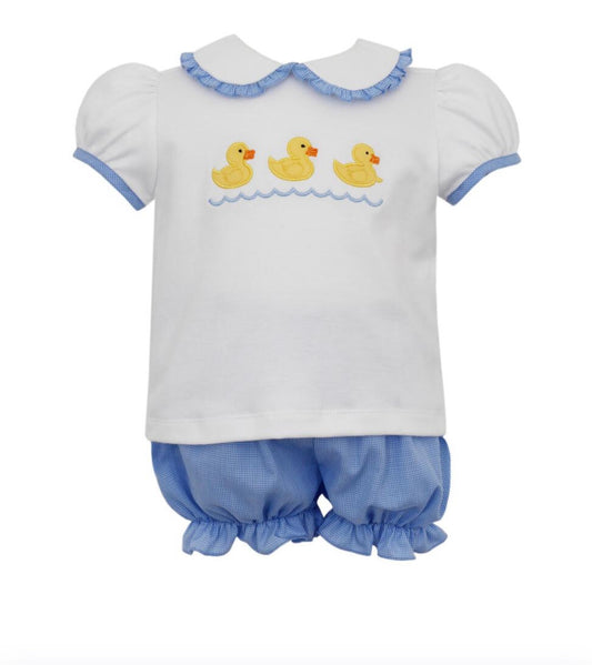 Claire & Charlie-Duckies Bloomer Set