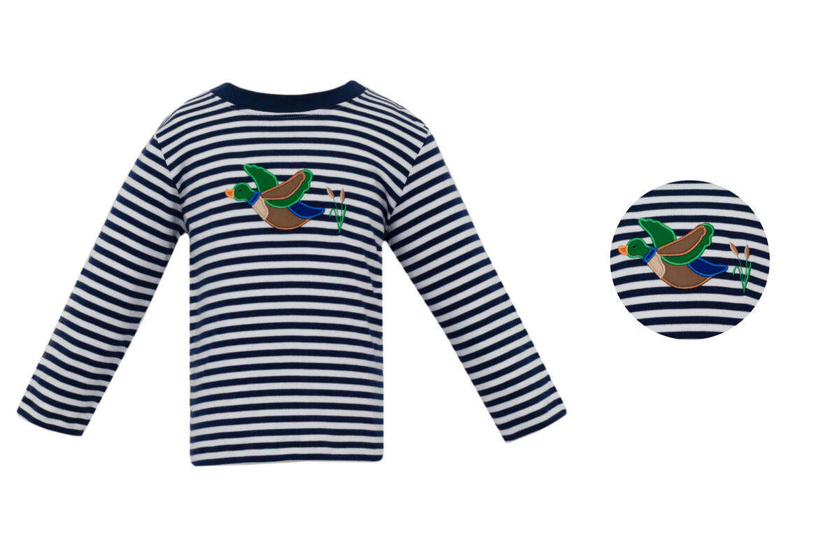 Mallard Boys Stripe Shirt