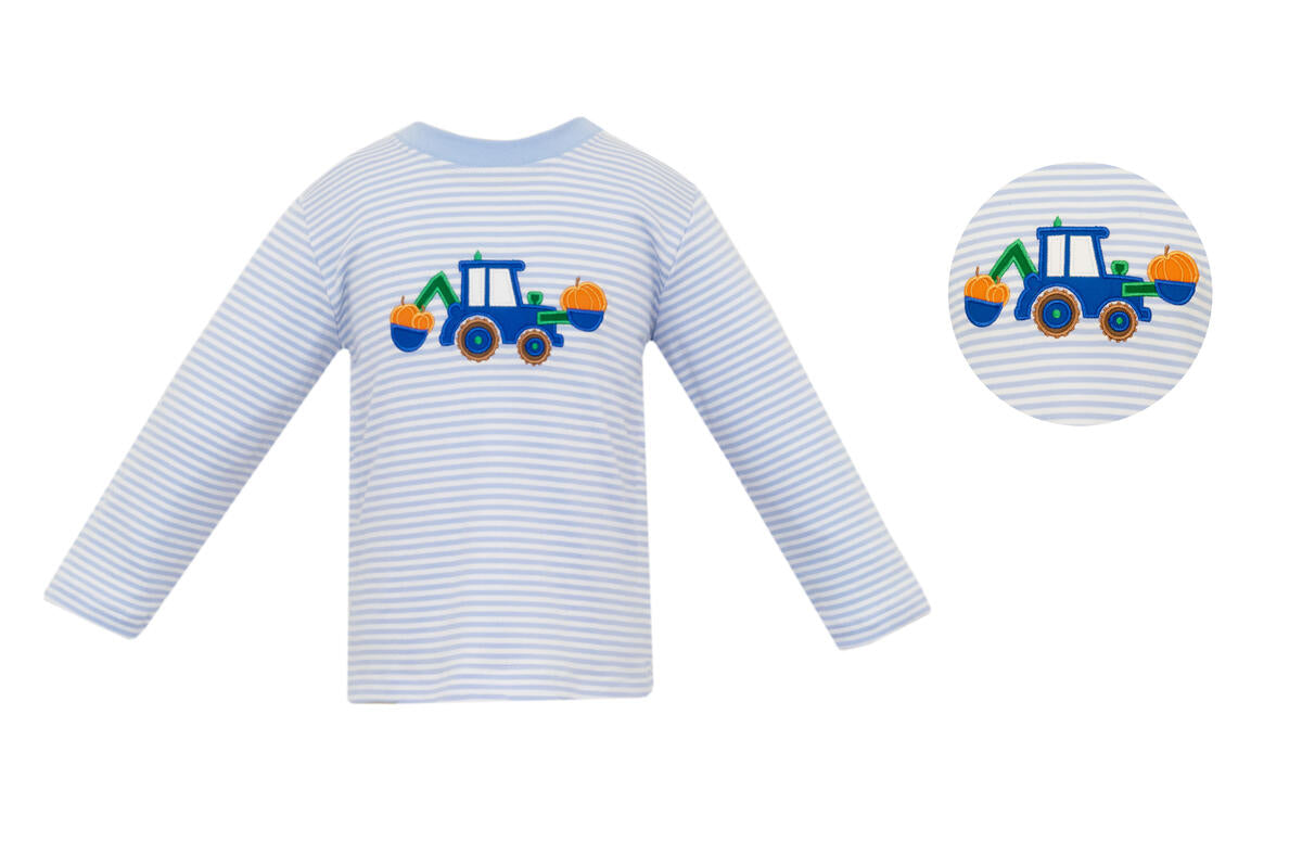 Pumpkin Tractor Boys Tee