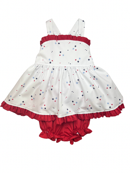 *PRESALE* Charleston Girls Bloomer Set - Stars