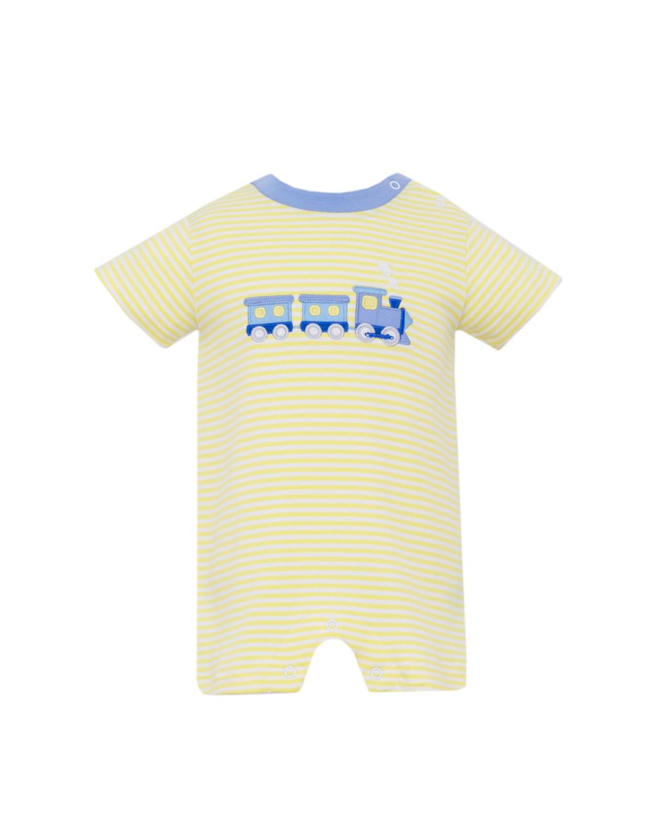 Spring Train - Boys Romper