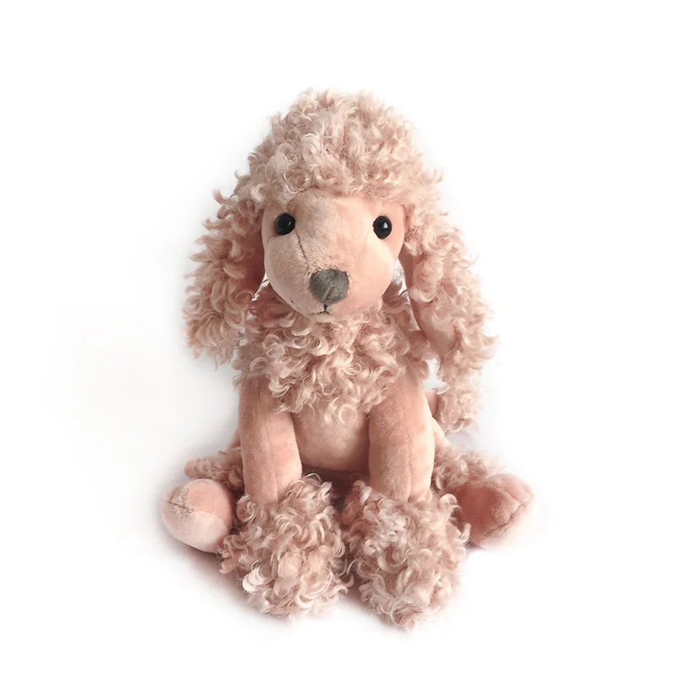 PARIS MAUVE POODLE PLUSH TOY