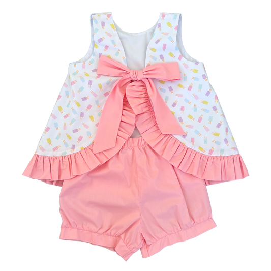 Sutton Swing Banded Shorts Set - Tremont Twin Pops