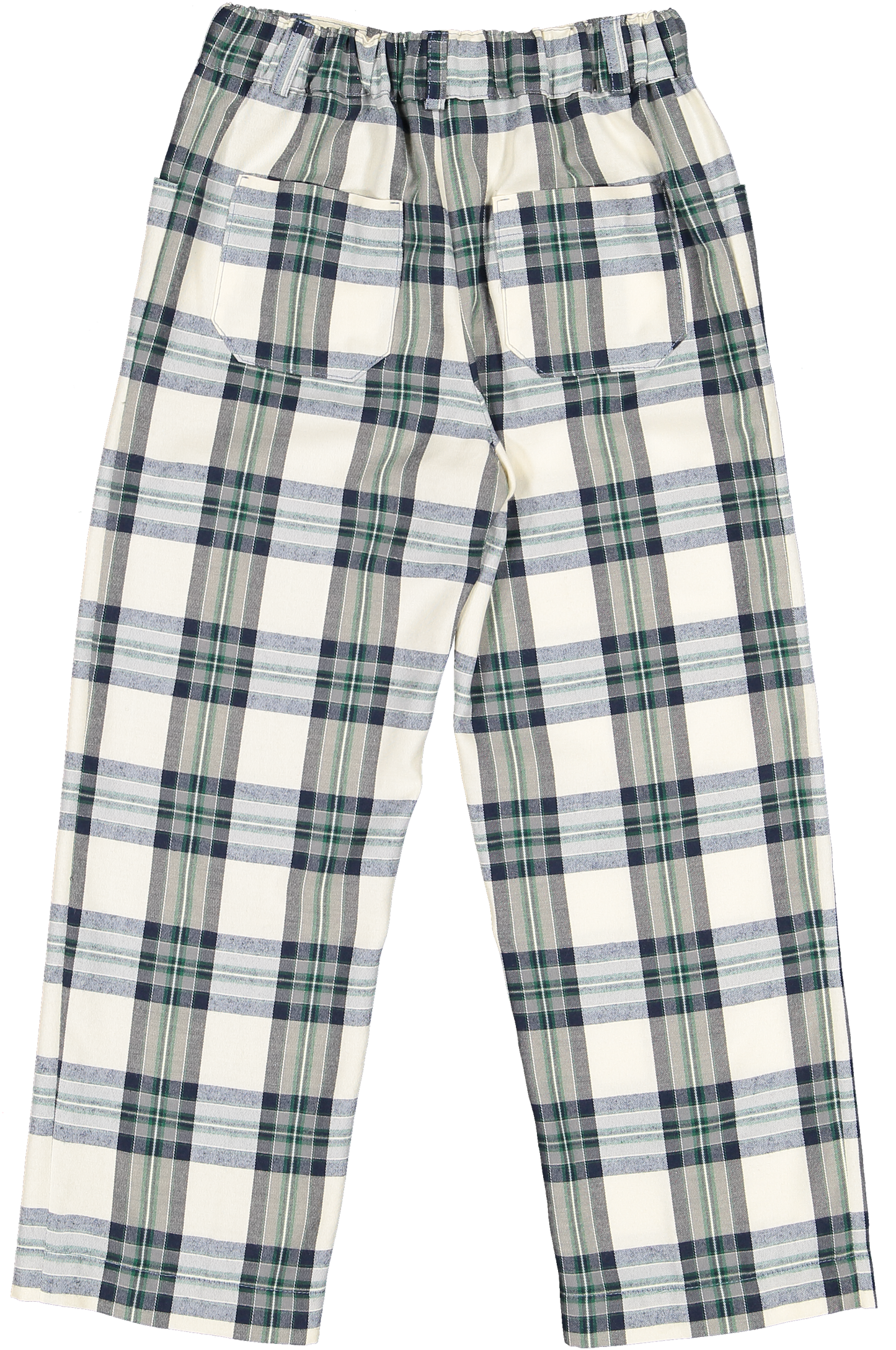 Sal and Pimenta-Stone Tartan Trousers