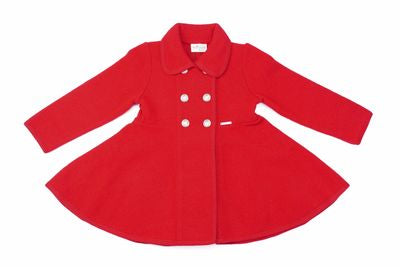 Marae Red Twirl Coat