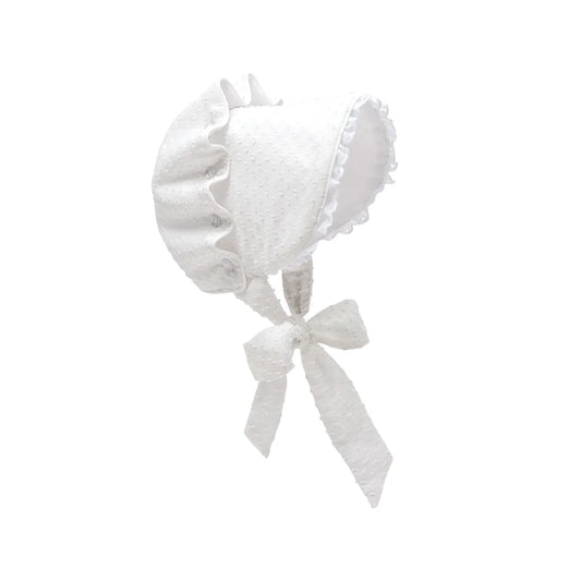 Bellefaire Bonnet - Dallas Dot - White