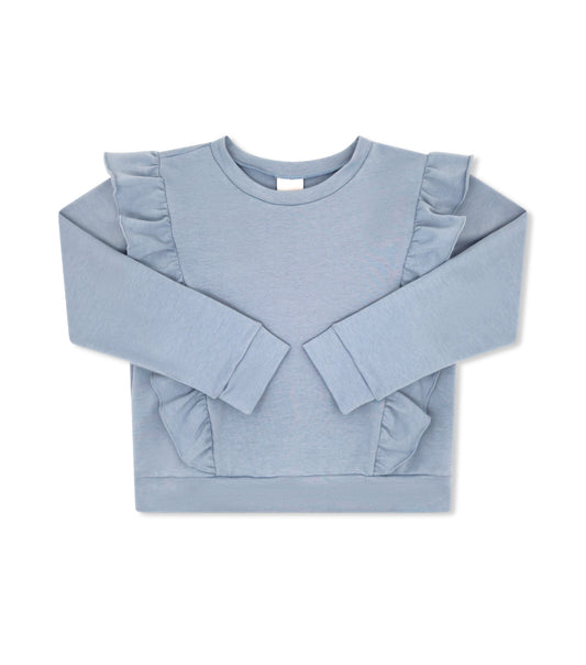 Magnolia Sweater Top - blue