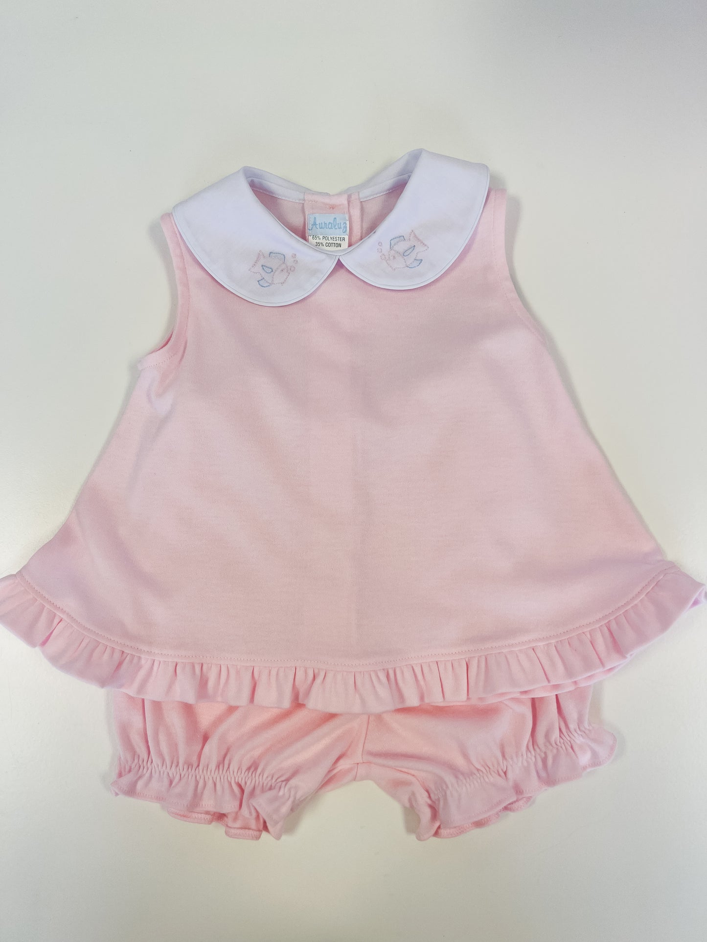 Pink Sleeveless Set-Fish