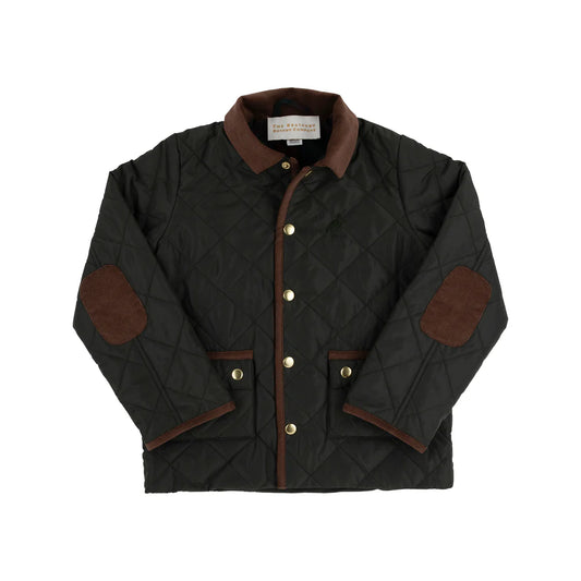 Caldwell Quilted Coat - Montague Moss/Chelsea Chocolate