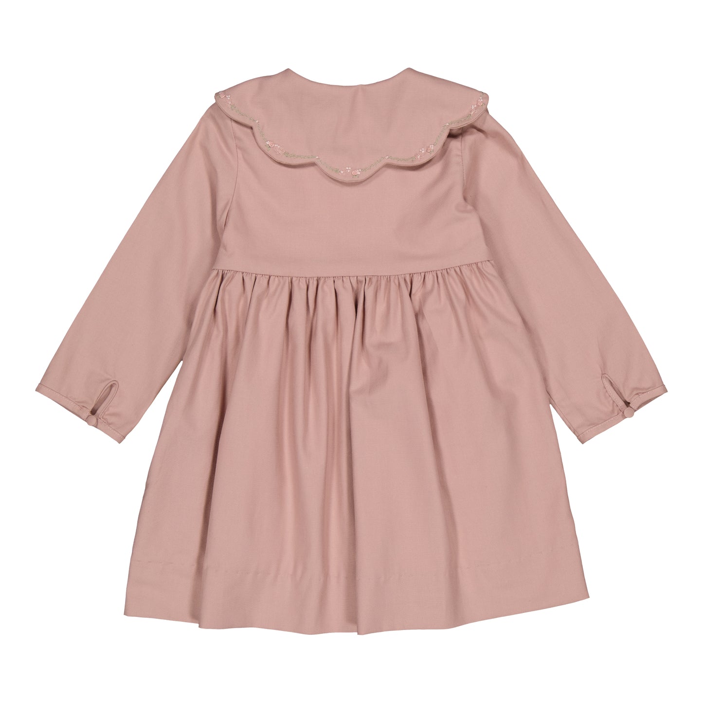 Collete Dress-Pink Twill