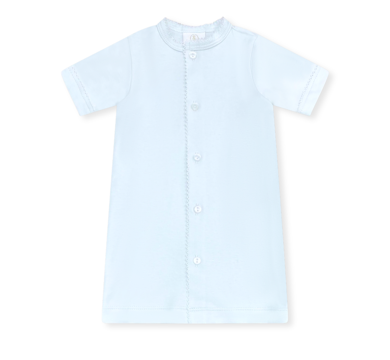 Welcome Little One Daygown - Park Blue