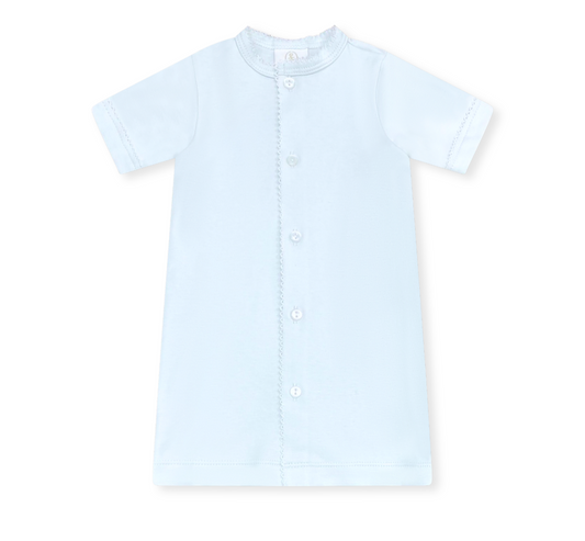 Welcome Little One Daygown - Park Blue