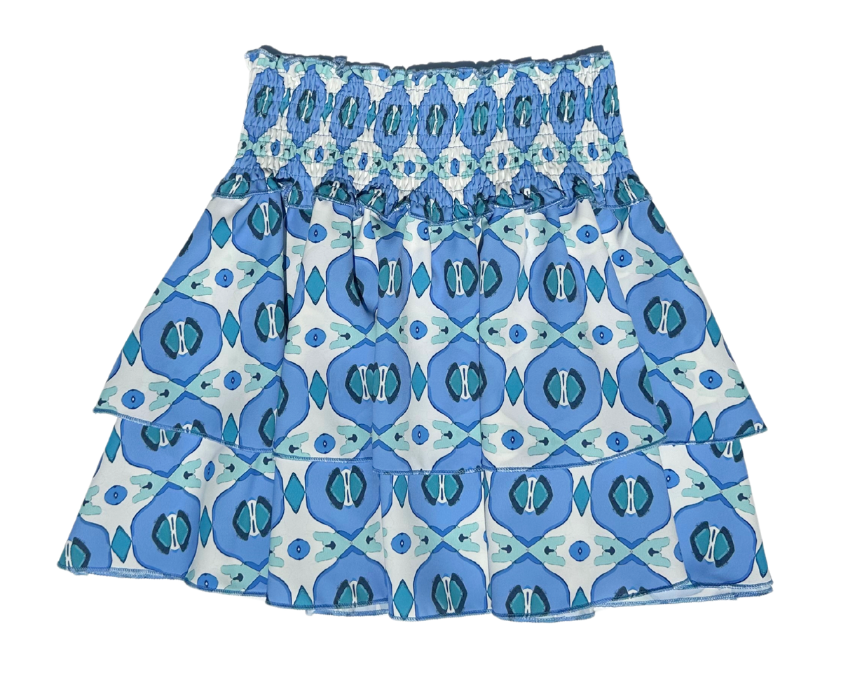 Scottie Skirt - Lapis Ikat