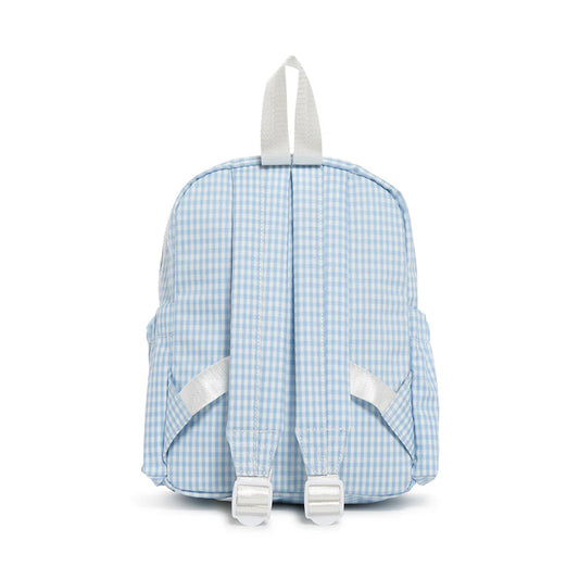MINI BACKER - GINGHAM MIST BACKPACK