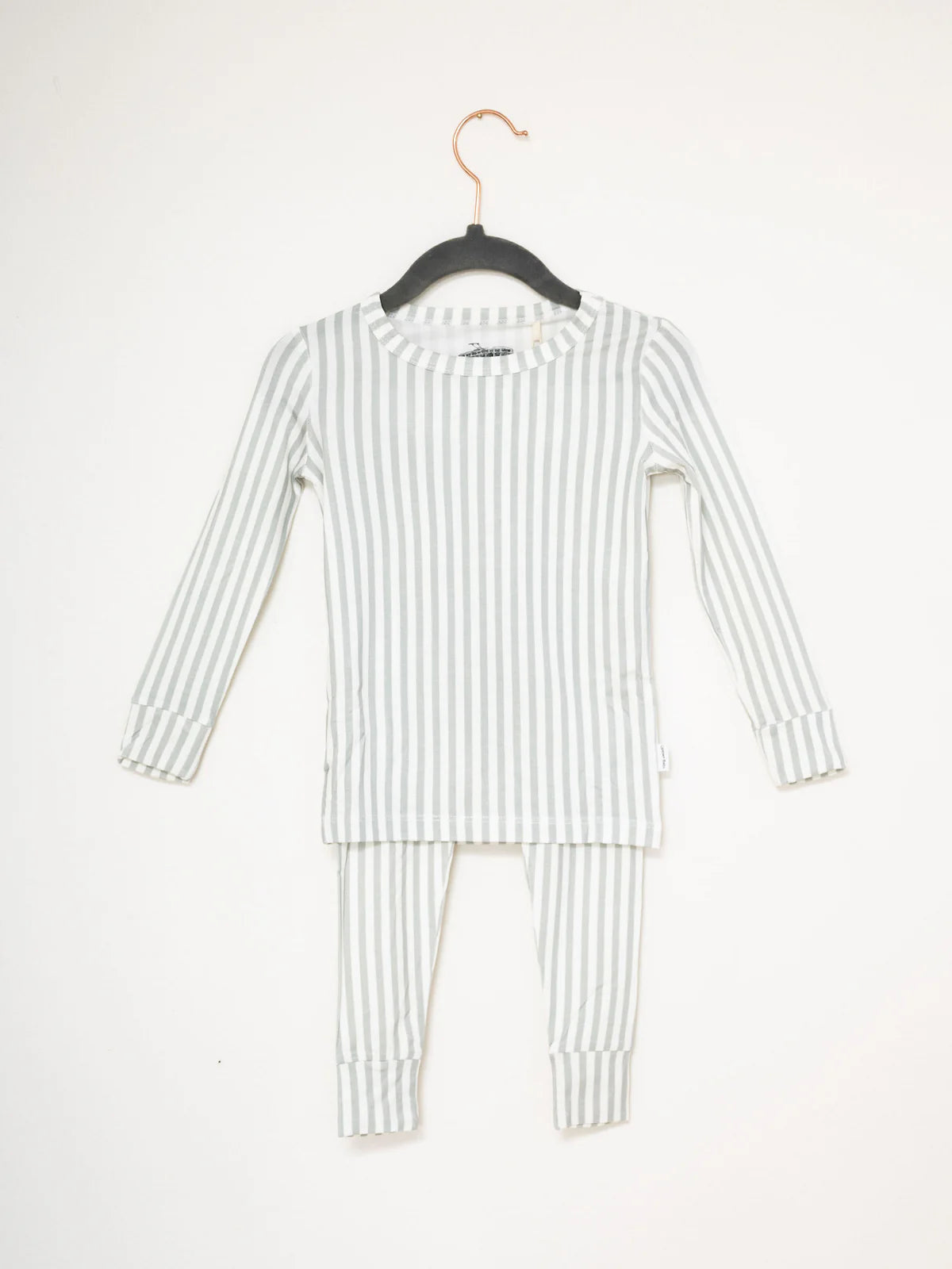 Pajama Set 2 Piece - Mini Stripe Sage