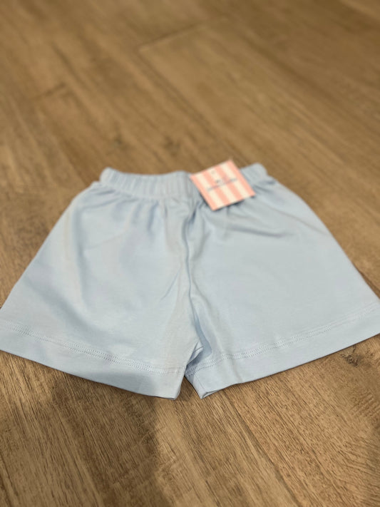 James and Lottie-Conrad Knit Short-BOYS- Light Blue