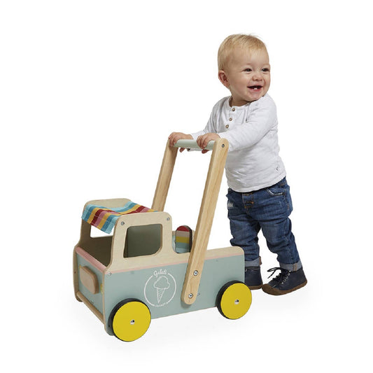 Ice Cream Cart | Push Along Trolley | Early development toy *local pick up only*