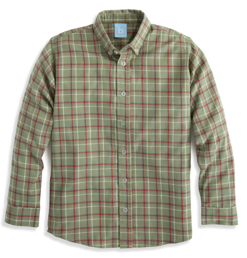 Hunter Plaid Buttondown