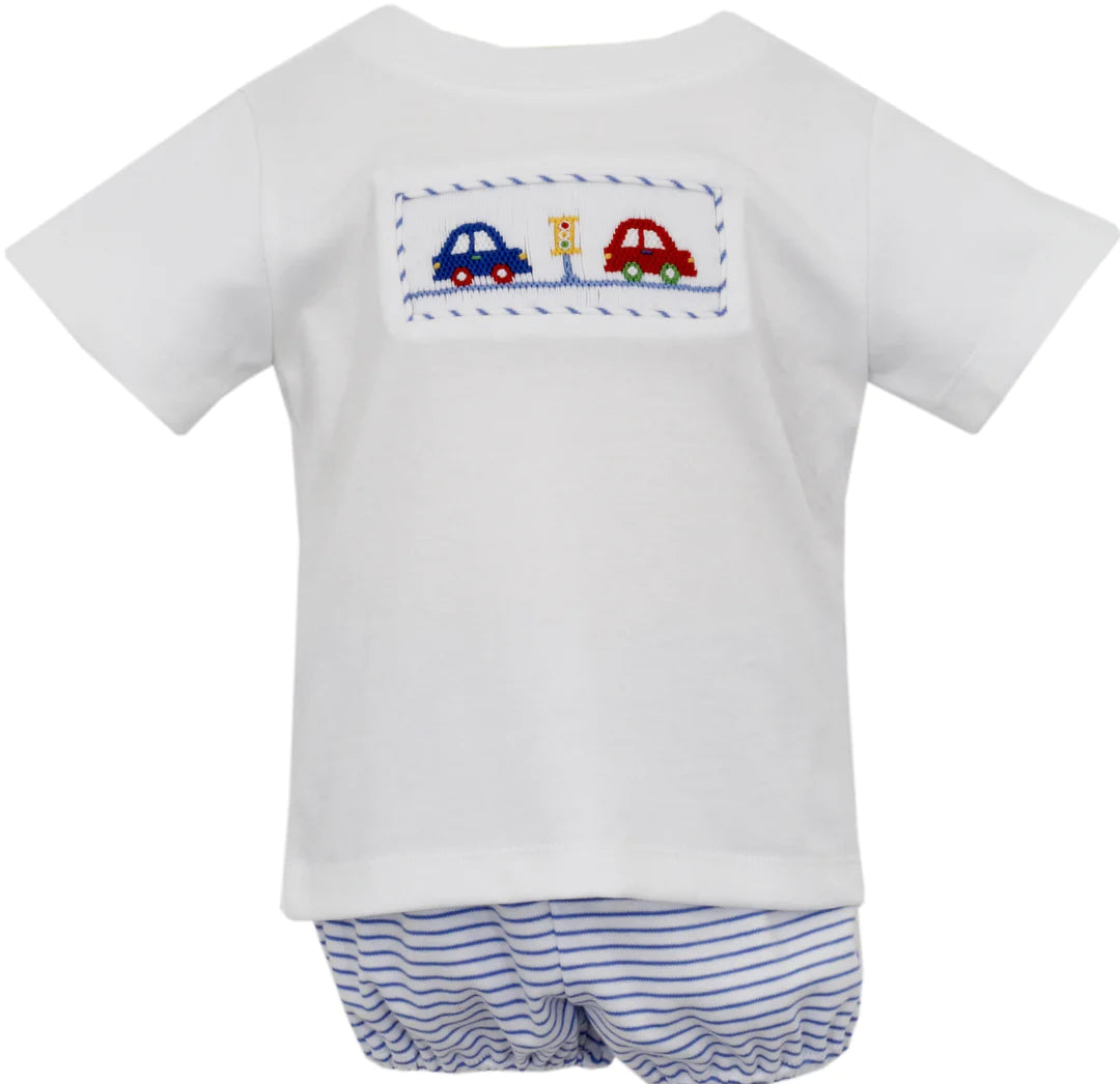 Cars Stripe Short Set