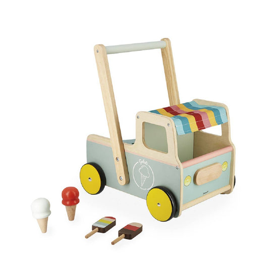 Ice Cream Cart | Push Along Trolley | Early development toy *local pick up only*