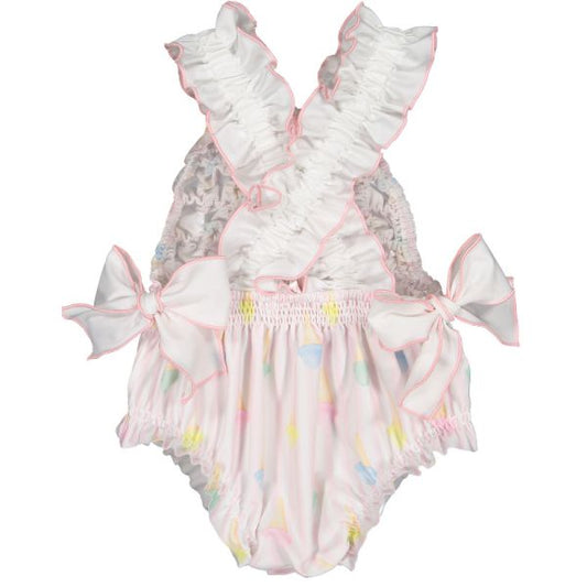 Ice Cream Frilled Swimsuit