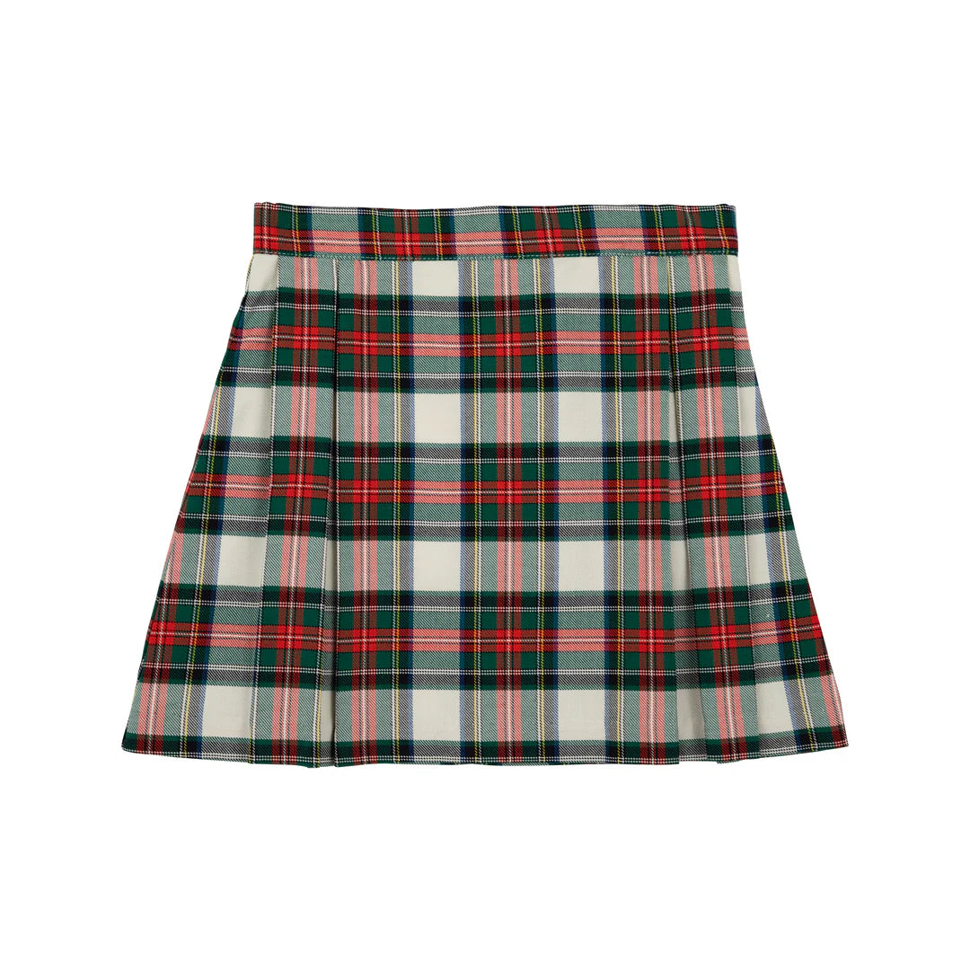 Parson Pleated Skirt - Aiken Place Plaid