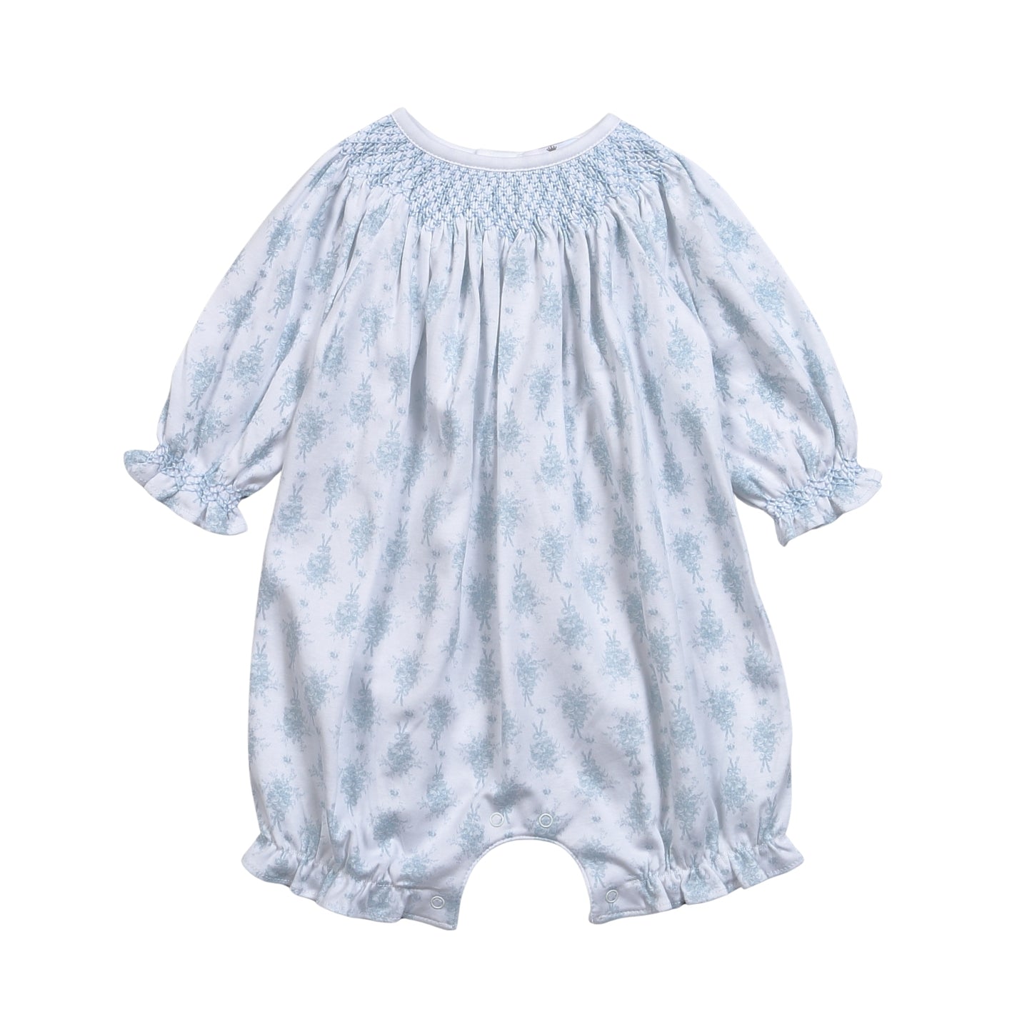 Lovely Pima Hand Smocked Bubble