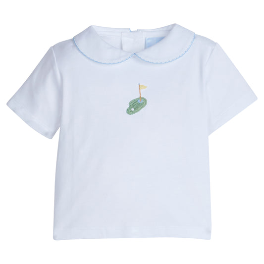 Crochet Peter Pan Shirt - Golf