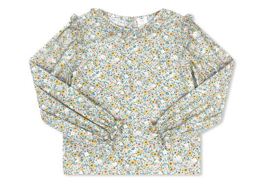 Evelyn Blouse Long Sleeve - Tupelo Floral