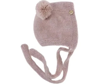 Dusty Pink - Cashmere Teddy Hat