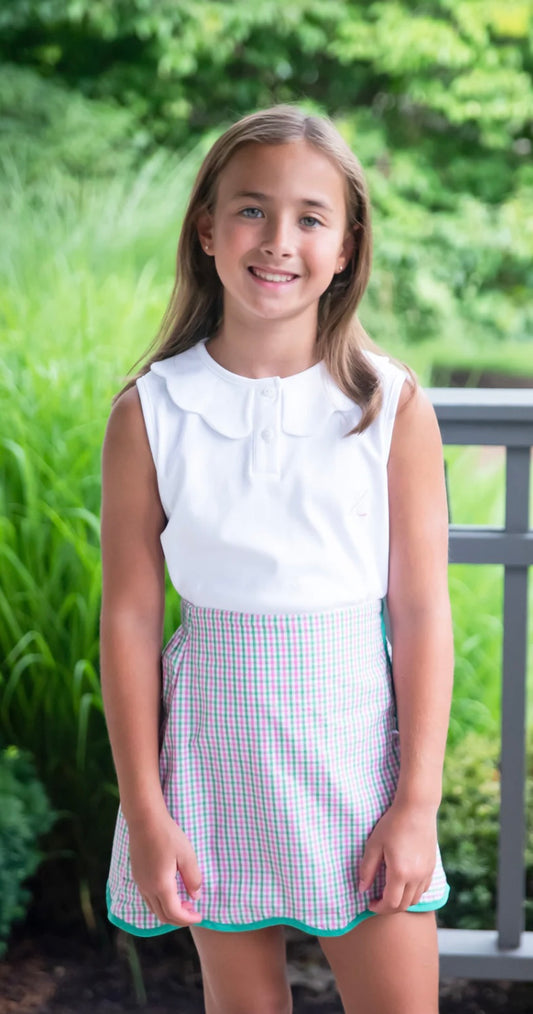 Pink and Green Skirt