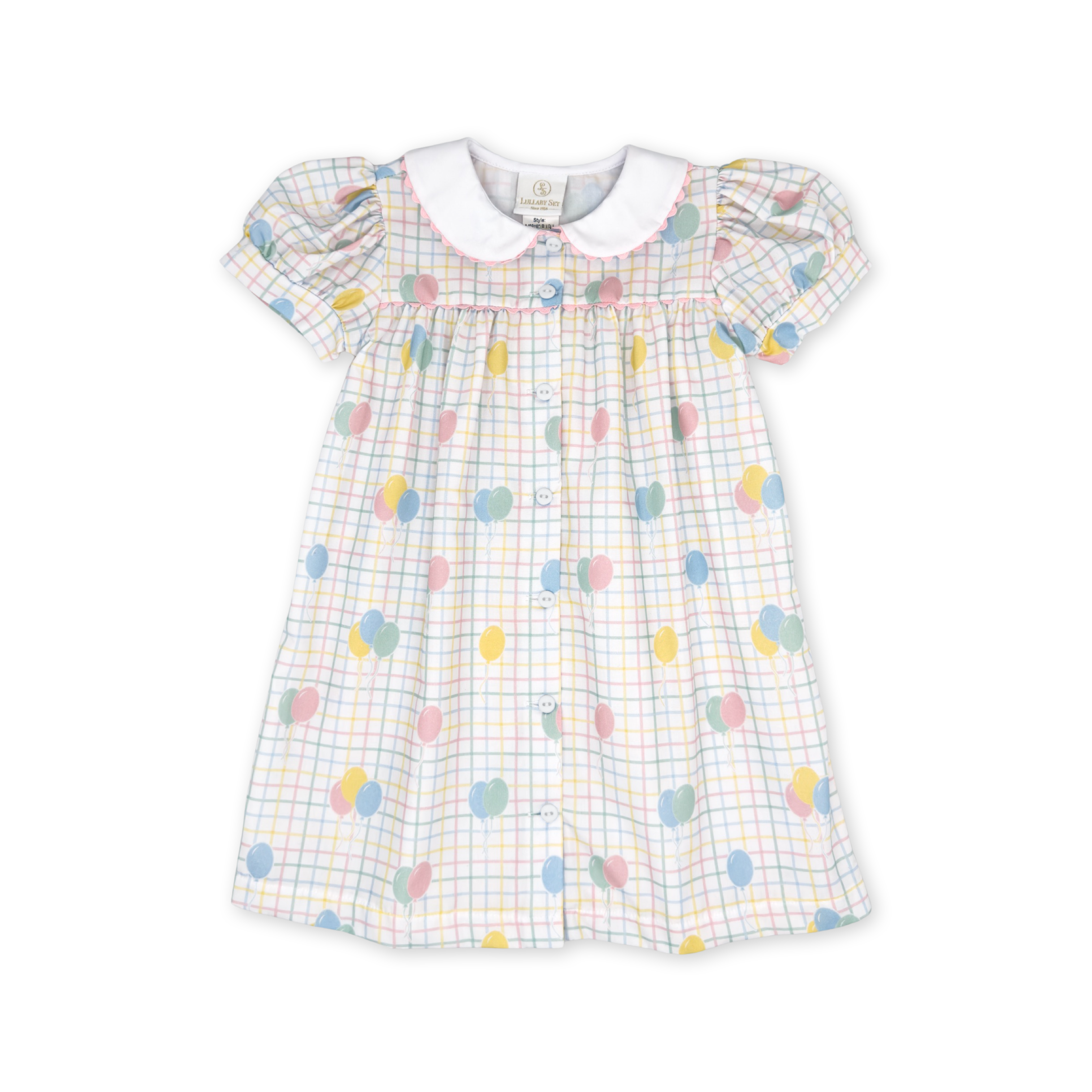 Breccan Dress-Party Time Plaid