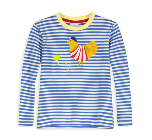 French Hen Applique Tee