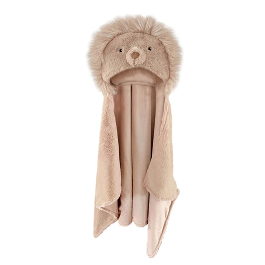 LUCA LION HOODED BLANKET