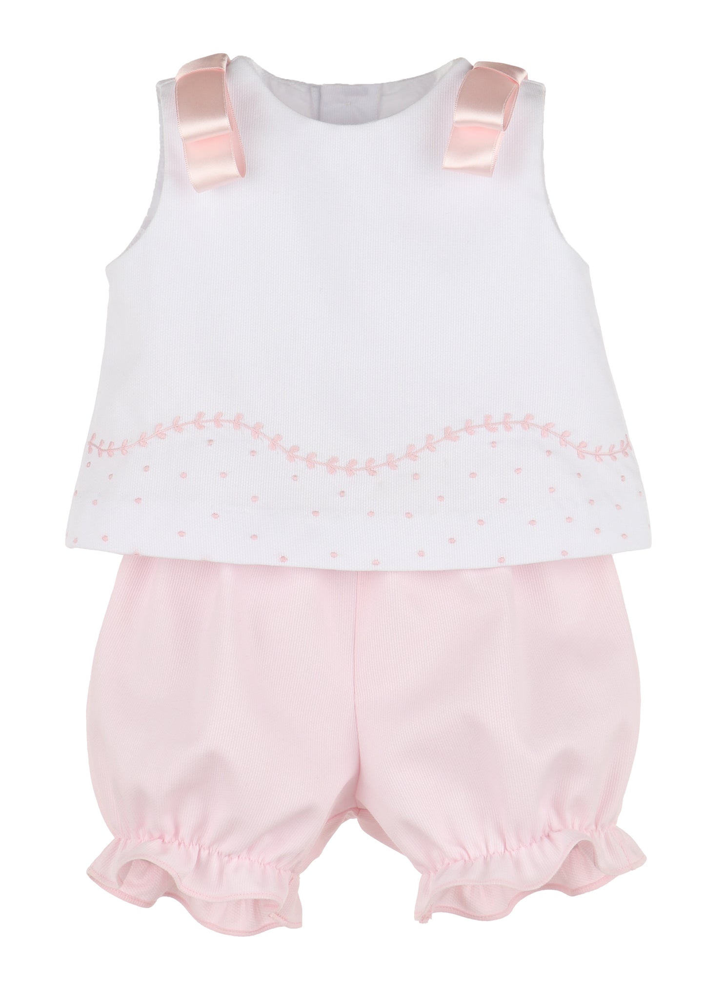 Party Dots Bloomer Set-Pink