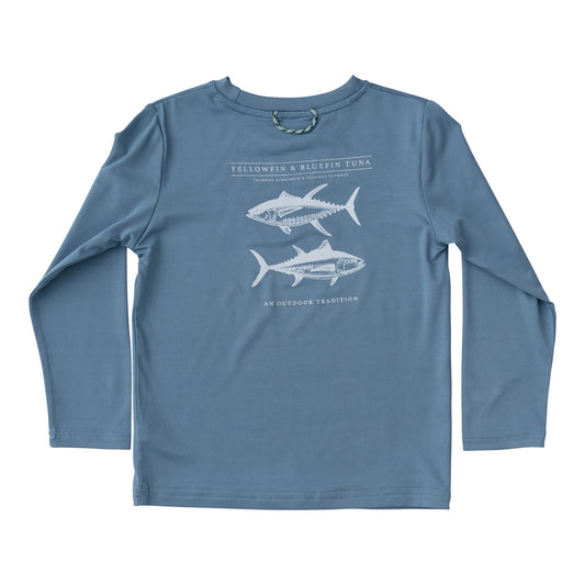 Pro Performance Fishing Tee - Captain's Blue