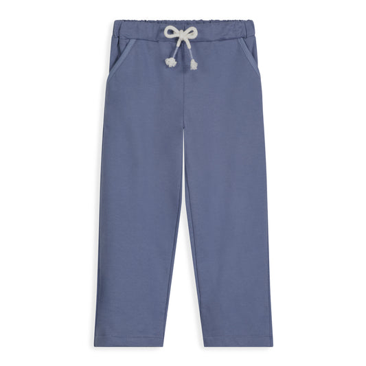 Chase French Terry Pant-Steel Blue