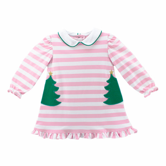 Christmas Tree Dress - Pink