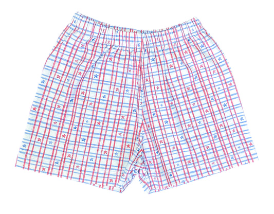 Conrad Shorts-Patriotic Knit