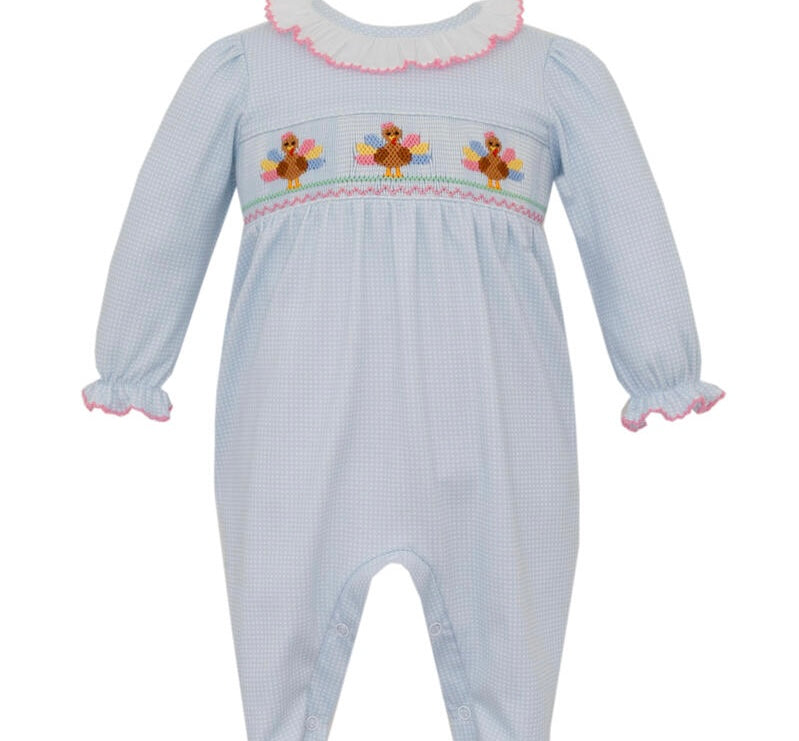 Turkey Girl Romper