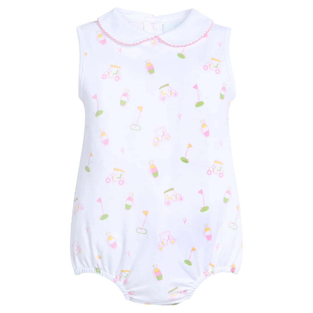 Printed Peter Pan Bubble - Pink Golf