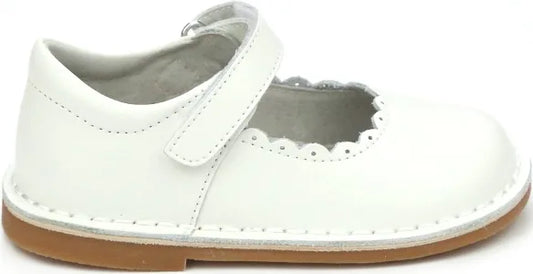 Caitlin Scalloped MJ-off white