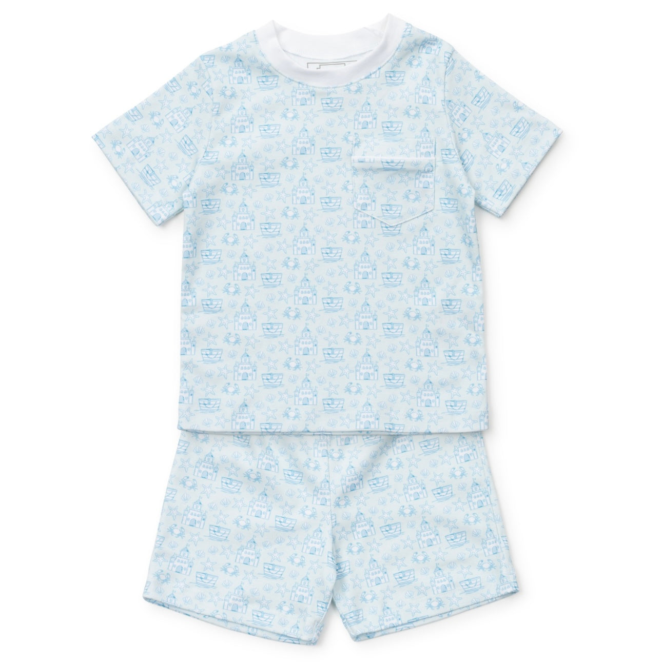 Charles Short Set- Sandcastles Blue