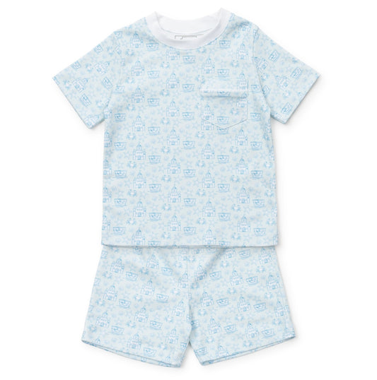 Charles Short Set- Sandcastles Blue *PRESALE*