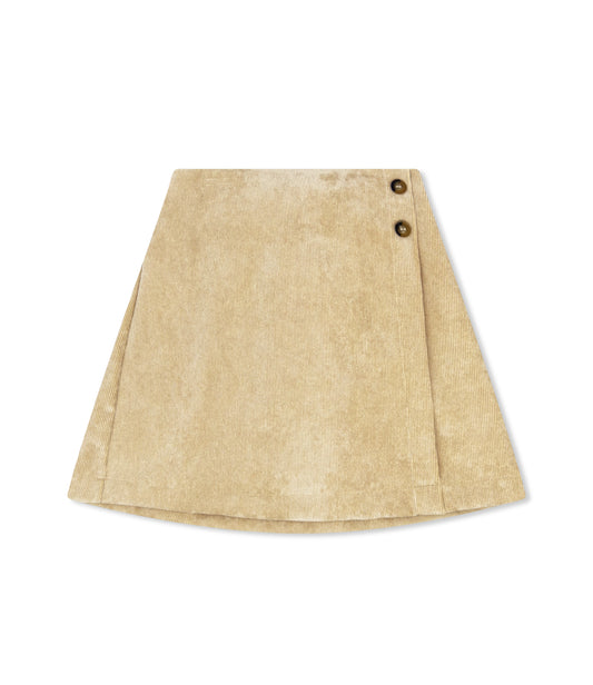 Julia Skirt Khaki Cord