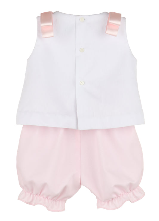 Party Dots Bloomer Set-Pink